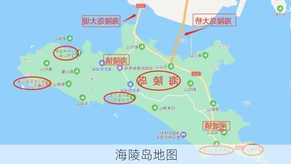 海陵岛地图