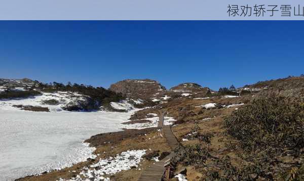 禄劝轿子雪山