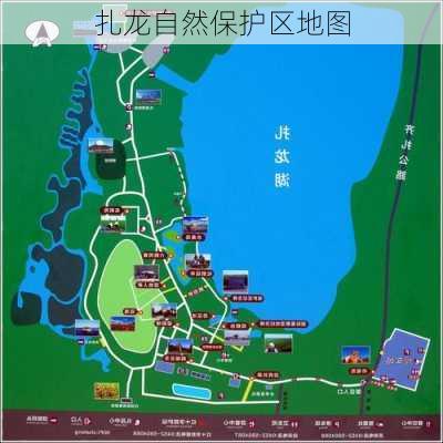 扎龙自然保护区地图