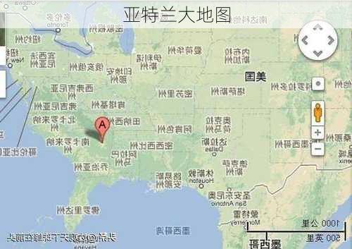 亚特兰大地图