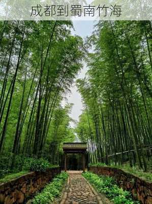 成都到蜀南竹海