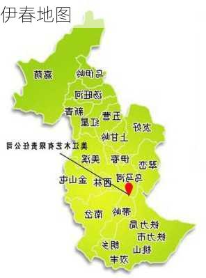 伊春地图