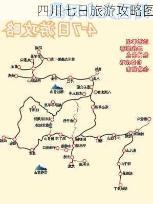 四川七日旅游攻略图