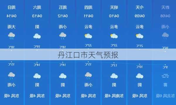 丹江口市天气预报