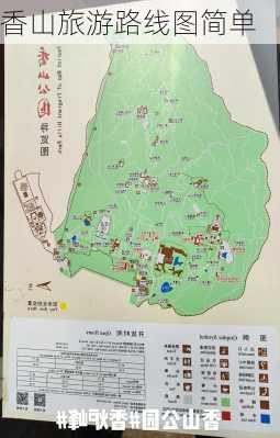 香山旅游路线图简单