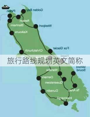 旅行路线规划英文简称