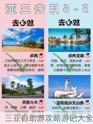 三亚自助游攻略游记大全