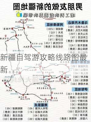 新疆自驾游攻略线路图最新