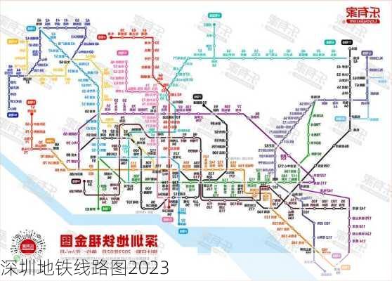 深圳地铁线路图2023