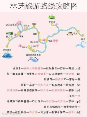 林芝旅游路线攻略图