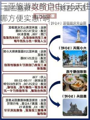 三亚旅游攻略自由行5天住哪方便实惠?啊