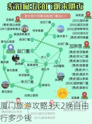 厦门旅游攻略3天2晚自由行多少钱