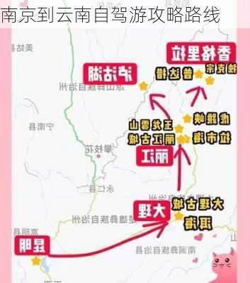 南京到云南自驾游攻略路线