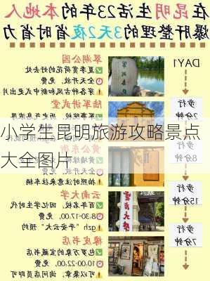 小学生昆明旅游攻略景点大全图片