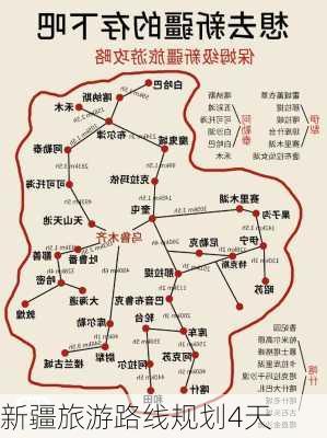 新疆旅游路线规划4天