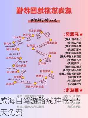 威海自驾游路线推荐3-5天免费