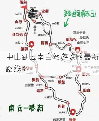 中山到云南自驾游攻略最新路线图