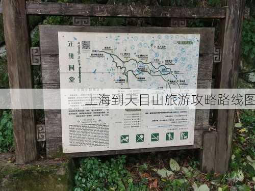 上海到天目山旅游攻略路线图