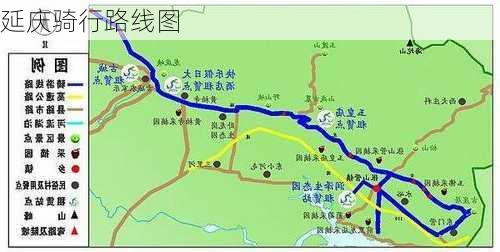 延庆骑行路线图