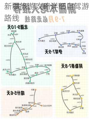 新疆旅游攻略详细自驾游路线