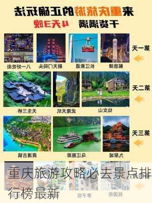 重庆旅游攻略必去景点排行榜最新