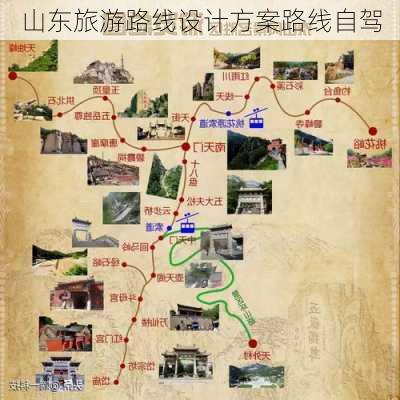 山东旅游路线设计方案路线自驾