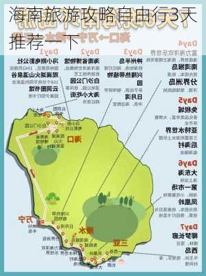 海南旅游攻略自由行3天推荐一下