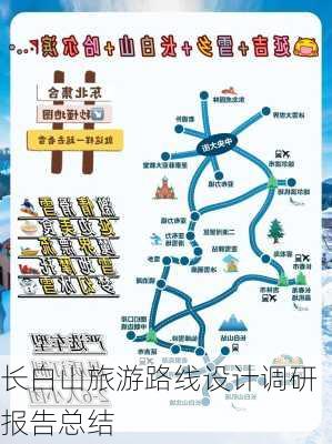 长白山旅游路线设计调研报告总结