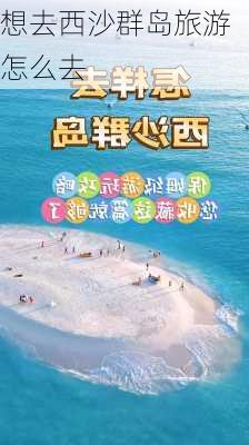 想去西沙群岛旅游怎么去