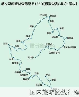 国内旅游路线行程