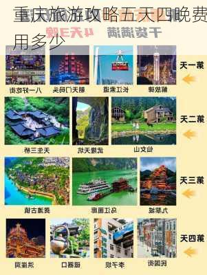 重庆旅游攻略五天四晚费用多少