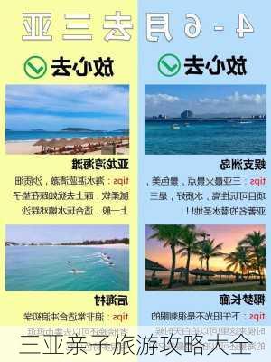 三亚亲子旅游攻略大全