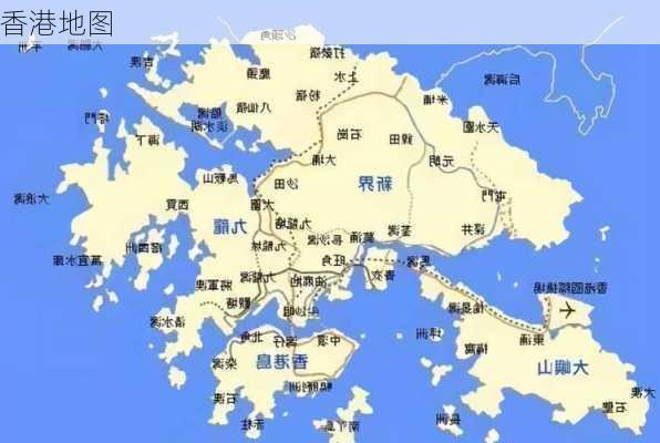 香港地图