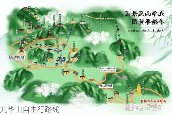 九华山自由行路线