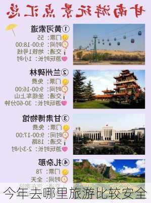 今年去哪里旅游比较安全