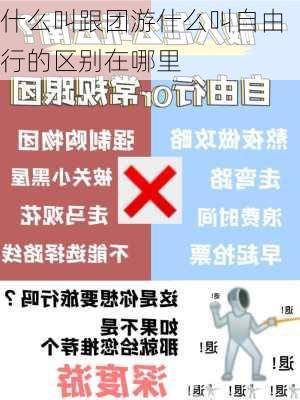 什么叫跟团游什么叫自由行的区别在哪里