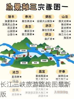 长江三峡旅游路线图最新版