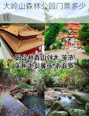 大岭山森林公园门票多少钱