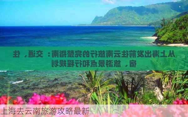 上海去云南旅游攻略最新