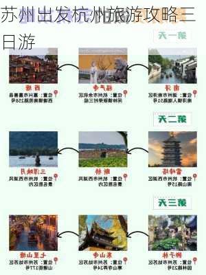 苏州出发杭州旅游攻略三日游