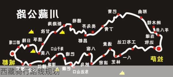 西藏骑行路线规划