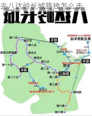 去八达岭长城路线怎么走