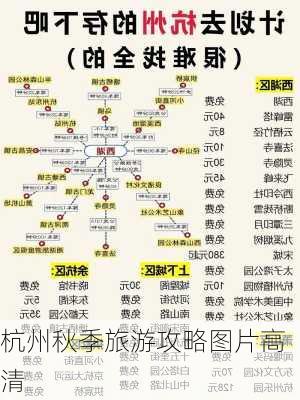 杭州秋季旅游攻略图片高清