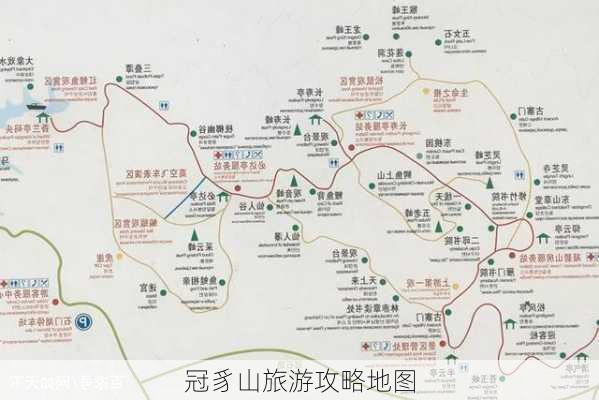 冠豸山旅游攻略地图