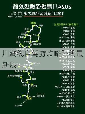 川藏线自驾游攻略路线最新版