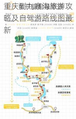 重庆到九寨沟旅游攻略及自驾游路线图最新