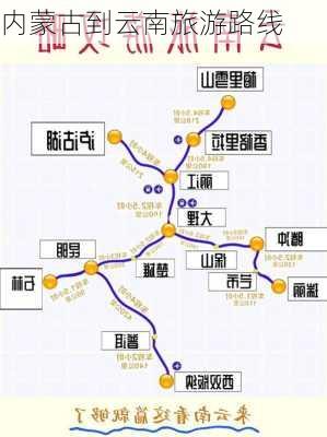 内蒙古到云南旅游路线