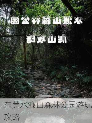 东莞水濂山森林公园游玩攻略