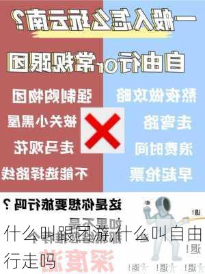 什么叫跟团游,什么叫自由行走吗