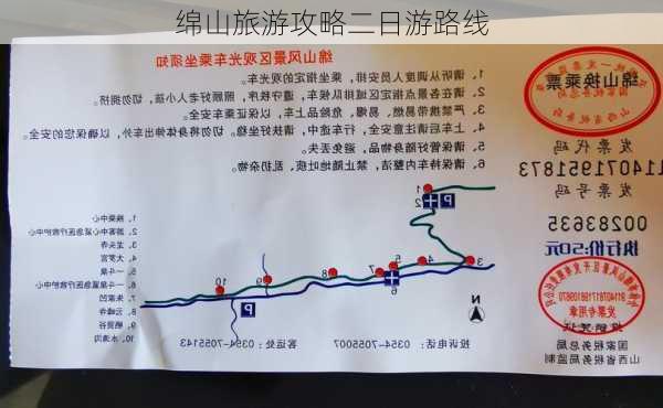 绵山旅游攻略二日游路线